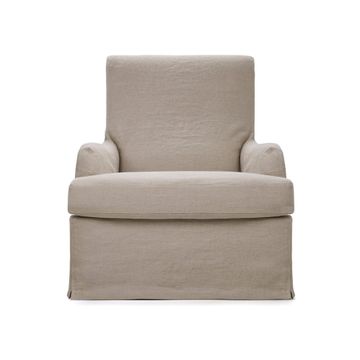RALPH - Linen armchair with armrests by Blasco - view 2