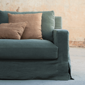 ISLAND - Corner sectional linen sofa by Blasco - view 7