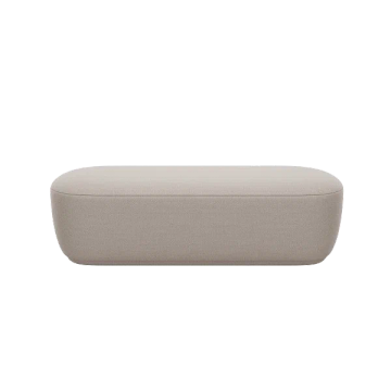 KUON Bench Desert M Bouclé by Blomus