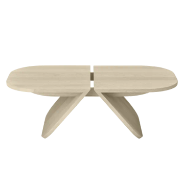 AVIO coffee table in oak, 100 x 54 cm by Blomus