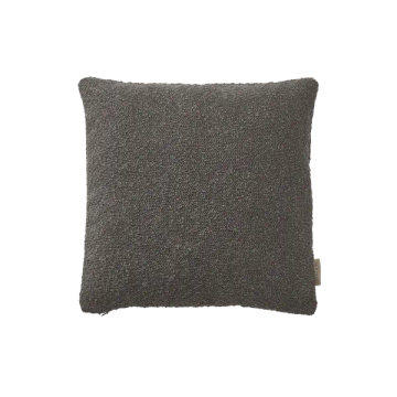 BOUCLE pillow cover in Mulch 40 x 40 cm by Blomus