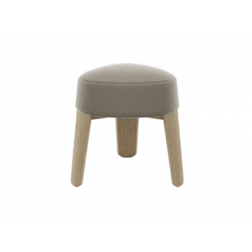 KUON Stool Shitake oak nature by Blomus