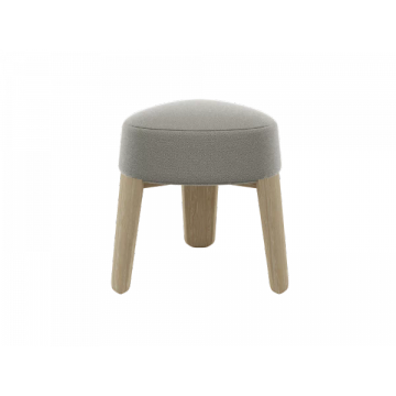 KUON Stool Taupe oak nature by Blomus