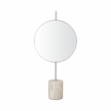 LAMURA Marble Cosmetic Mirror 5x by Blomus