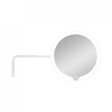 LED Cosmetic Mirror MODO White Wall by Blomus