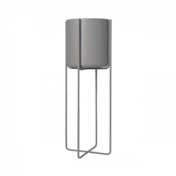 Planter KENA Steel Gray 80x29 cm by Blomus