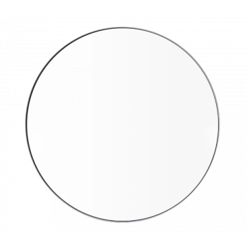 RIM Wall Mirror White L Ø 80 cm by Blomus