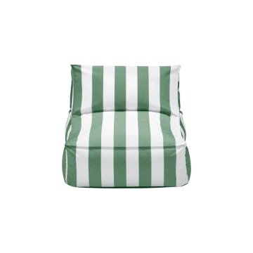 STAY Lounger Chair Lily White/Duck Green by Blomus