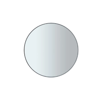 Wall Mirror RIM White M Ø 50 cm by Blomus