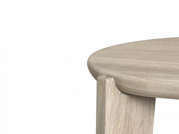 ELI - Oak stool by Blomus - view 3