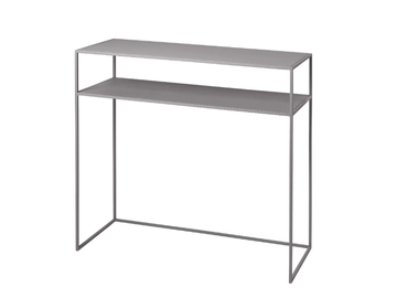 FERA - Rectangular powder coated steel console table by Blomus - view 2