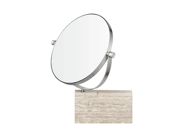 LAMURA - Wall-mounted swivel marble bathroom mirror by Blomus - view 2
