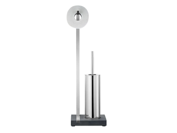 MENOTO - Stainless steel toilet brush / toilet roll holder by Blomus - view 2