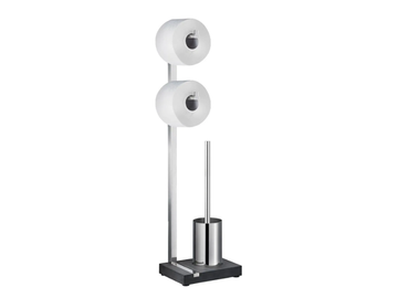 MENOTO - Stainless steel toilet brush / toilet roll holder by Blomus - view 3