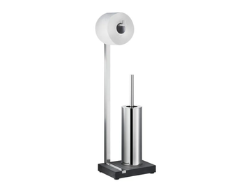 MENOTO - Stainless steel toilet brush / toilet roll holder by Blomus - view 3