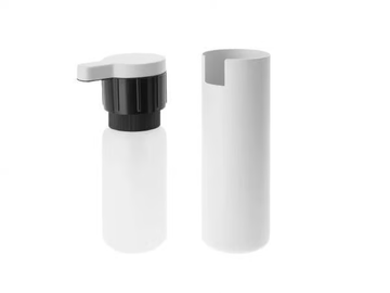 MODO - Steel Bathroom soap dispenser by Blomus - view 3