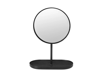 MODO - Countertop round steel shaving mirror by Blomus - view 2