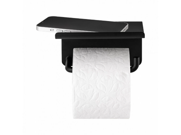 MODO - Steel toilet roll holder with cover by Blomus - view 3