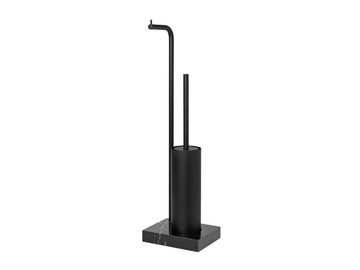 MODO - Steel toilet brush / toilet roll holder by Blomus - view 2