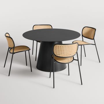 Circula + Made You Look Dining Set by Blu Dot