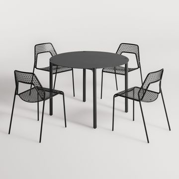 Comeuppance + Hot Mesh Small Dining Set by Blu Dot