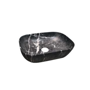 Lavabo Pietra marmoleado negro by Blubbain