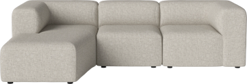 Angle 3 Modules w. chaise longue - left by Bolia