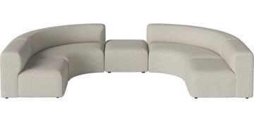 Angle Curved 5 Modules - semicircular by Bolia