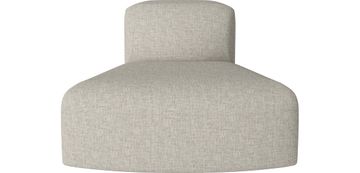 Angle Curved Small Back Module 45 by Bolia