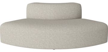 Angle Curved Small Back Module 90 by Bolia