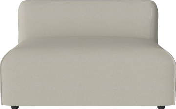 Arke garden sofa back module 115 x 95 cm by Bolia