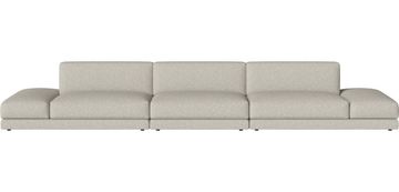 Avelou 3 Modules w. 2 open ends poufs by Bolia