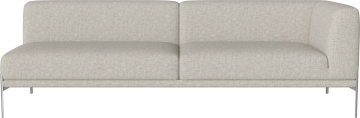 Caisa 3 seater end module arm right by Bolia