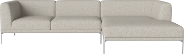 Caisa 3 seater w. chaise longue right by Bolia