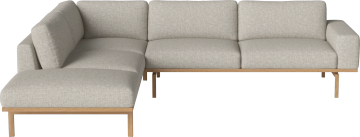 Elton Corner Sofa 6 seater w. open end - left by Bolia