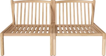 Patio garden sofa 2 modules by Bolia
