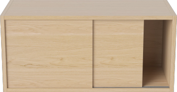 ROD Shelf Module w. sliding doors – Small by Bolia