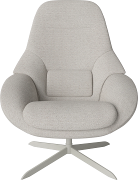Saga Armchair w. return swivel function - Curated Edition by Bolia