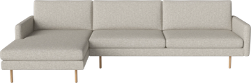 Scandinavia Remix Sofa 4 seater w. chaise longue - left by Bolia