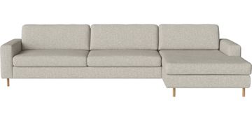 Scandinavia Sofa 4 seater w. chaise longue - right by Bolia