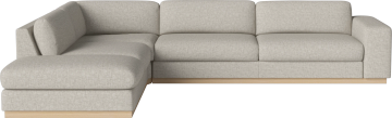 Sepia 6 seater sofa w. open end left by Bolia