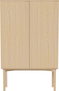 Silent Highboard - wooden base by Bolia