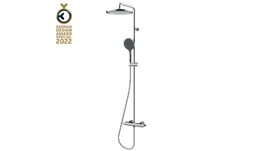 Single-lever shower pipe Ø 20 mm by Bossini