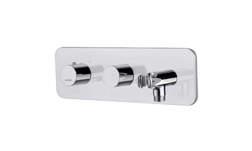 Thermostatic Mixer with 2 Outlets by Bossini