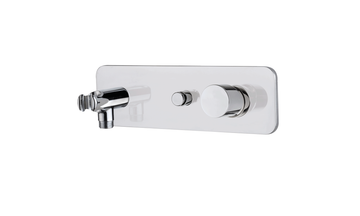 Single Lever Mixer with 2 Outlets by Bossini