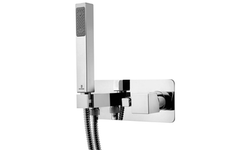 Single - Lever Shower Set with 2 Outlets by Bossini