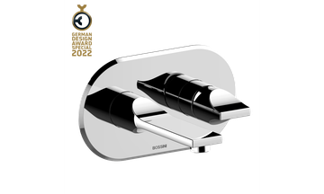 Concealed basin mixer by Bossini