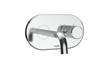 Concealed basin mixer by Bossini