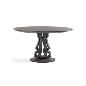 Hait II Round Dining Table by Box Living