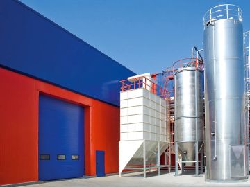 Portes sectionnelles industrielles Steel Line Breda by Breda